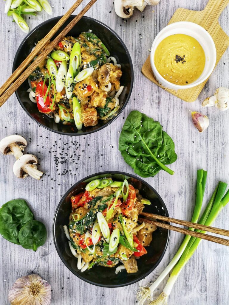 Green Bean Stir-Fry & Noodle Kit (Vegetarian, 1 Person)